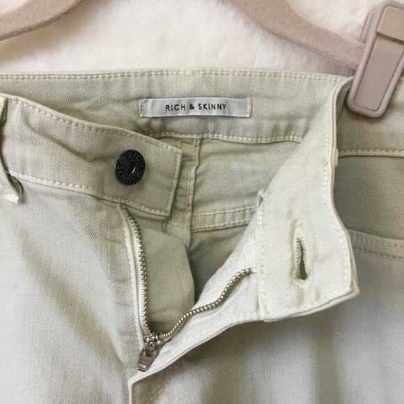Rich & Skinny Beige Skinny Jeans - Picture 4 of 10